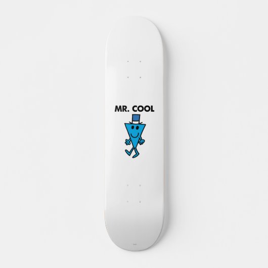 Klassieke Mr Cool Pose Skateboard (Voorkant)