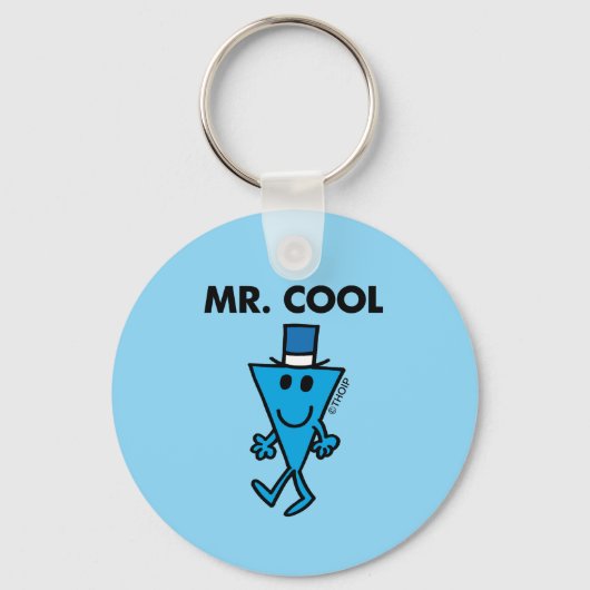 Klassieke Mr Cool Pose Sleutelhanger (Voorkant)