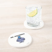 Klassieke Mr. Onmogelijk Zandsteen Onderzetter (Zijkant)