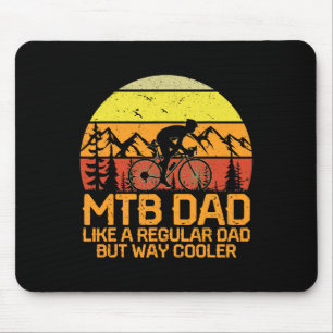 Klassieke Mtb Mountainbike Vader Fietsen Biking Do Muismat