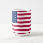 Klassieke mug USA-vlag Koffiemok (Center)