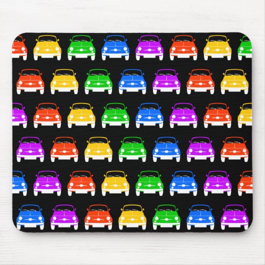  klassieke Muismat van 500 regenboog (Voorkant)