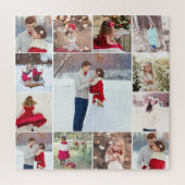 Klassieke multi-foto collage foto legpuzzel (Verticaal)