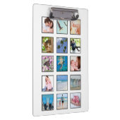 Klassieke Multiple Square Custom Photo Collage Klembord (Rechts)