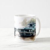 Klassieke Muscle Auto Koffiemok (Voorkant rechts)