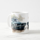 Klassieke Muscle Auto Koffiemok (Voorkant links)