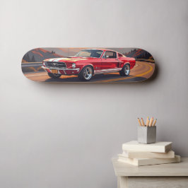 Klassieke Muscle Car 1967 Skateboard