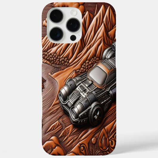Klassieke Muscle Car in Dromerige Natuur Case-Mate iPhone Case (Achterkant)
