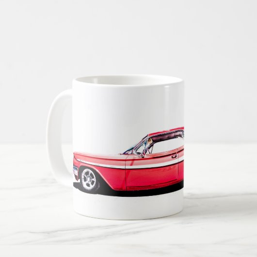 Klassieke Muscle Car Koffiemok (Voorkant links)