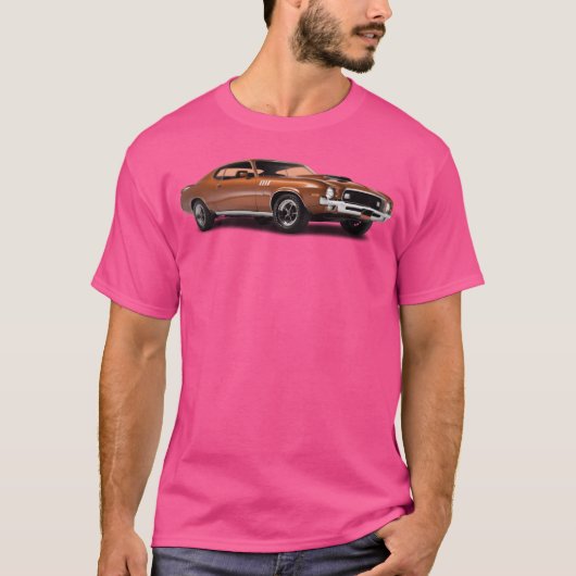 klassieke muscle car t-shirt (Voorkant)