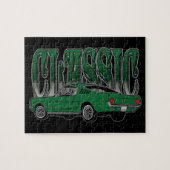 Klassieke musculus autopuzzel legpuzzel (Horizontaal)