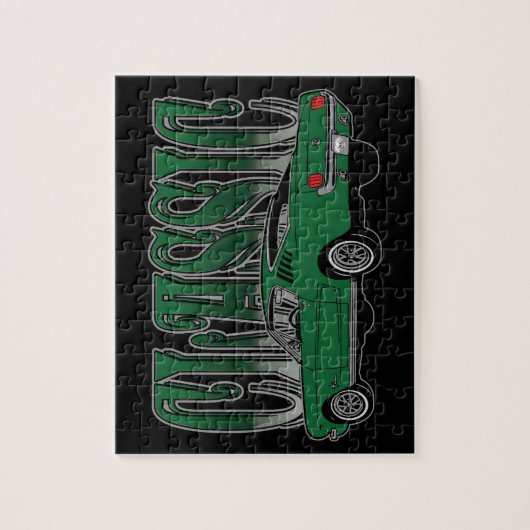 Klassieke musculus autopuzzel legpuzzel (Verticaal)