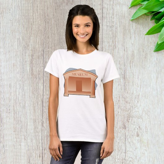 Klassieke museumarchitectuur t-shirt