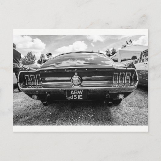 "Klassieke Mustang"-briefkaarten Briefkaart (Voorkant)