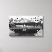Klassieke Mustang canvas afdrukken/wandkunst (Voorkant)