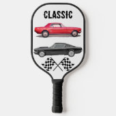 Klassieke Mustang Pickleball Paddle (Achterkant)