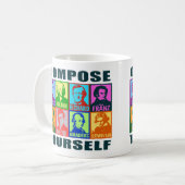 Klassieke muziek componisten | PopArt-Mok Koffiemok (Voorkant links)