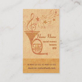  klassieke muziek - Franse hoorn - DJ Visitekaartje