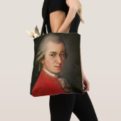 Klassieke Muziek Mozart Barbara Krafft portret Tote Bag (Dichtbij)