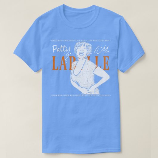 Klassieke muziek Patti LaBelle T-shirt (Design voorkant)
