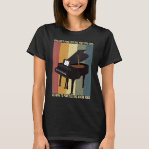 Klassieke muziek Pianist muziekinstrument T-shirt