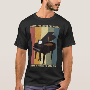 Klassieke muziek Pianist muziekinstrument T-shirt