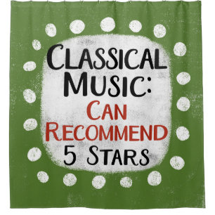 Klassieke Muziek Review 5 Sterren Douchegordijn