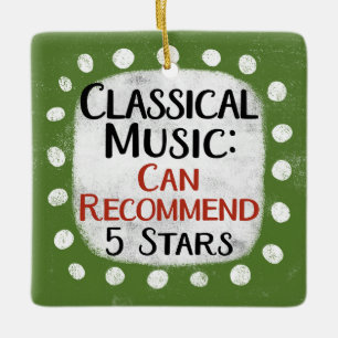 Klassieke Muziek Review 5 Sterren Ornament