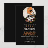 klassieke muziek thema gothic schedel verjaardag kaart (Voorkant / Achterkant)