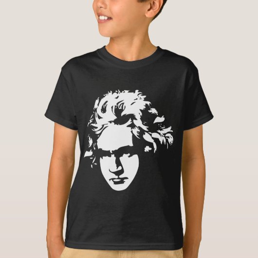 Klassieke muziekcomponist Beethoven Gift T-shirt (Voorkant)