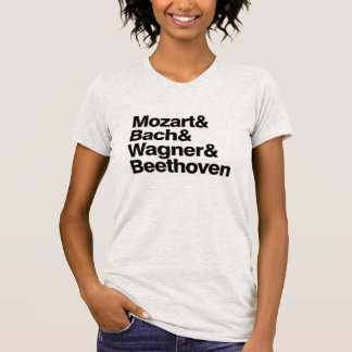 Klassieke muziekcomponisten Band Funny T-shirt