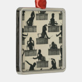 Klassieke muziekdirigent -  mahler metalen ornament (Rechts)