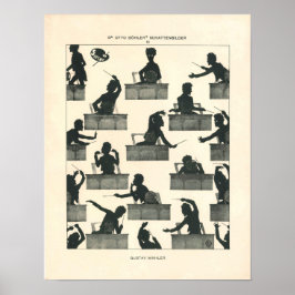 Klassieke muziekdirigent -  mahler poster