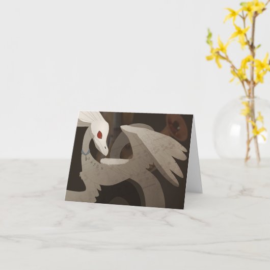 Klassieke muziekdraak kaart (Gele Bloem)