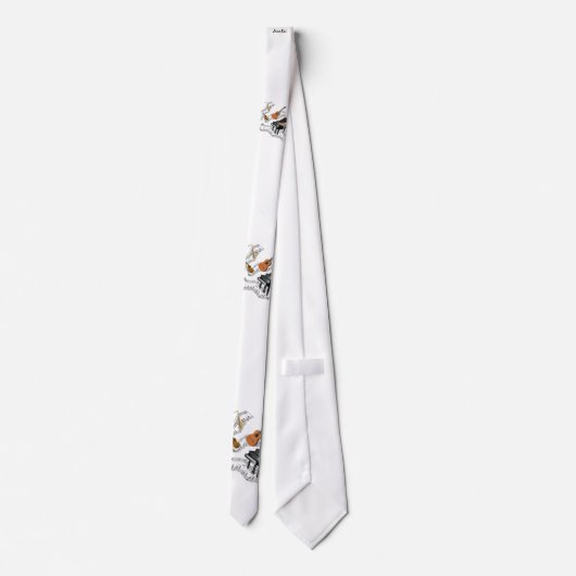 Klassieke muziekkunst stropdas (Achterkant)