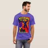 Klassieke Mystery Mannen Comics T-Shirt uit 1940 (Voorkant volledig)