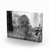 Klassieke naam aangepaste foto blok (Rechts)