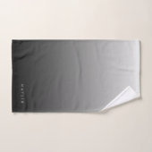 Klassieke naam of woord | Gradiëntgrijs Bad Handdoek (Handdoek)