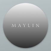 Klassieke naam of woord | Gradiëntgrijs Labels