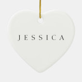 Klassieke naam (of woord) keramisch ornament (Achterkant)