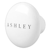 Klassieke naam (of woord) keramische knop (Rechts)