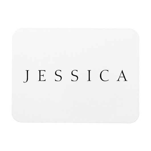 Klassieke naam (of woord) magneet (Horizontaal)