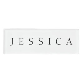 Klassieke naam (of woord) naambadge