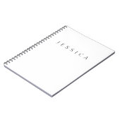 Klassieke naam (of woord) notitieboek (Linkerzijde)