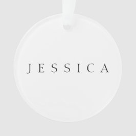 Klassieke naam (of woord) ornament