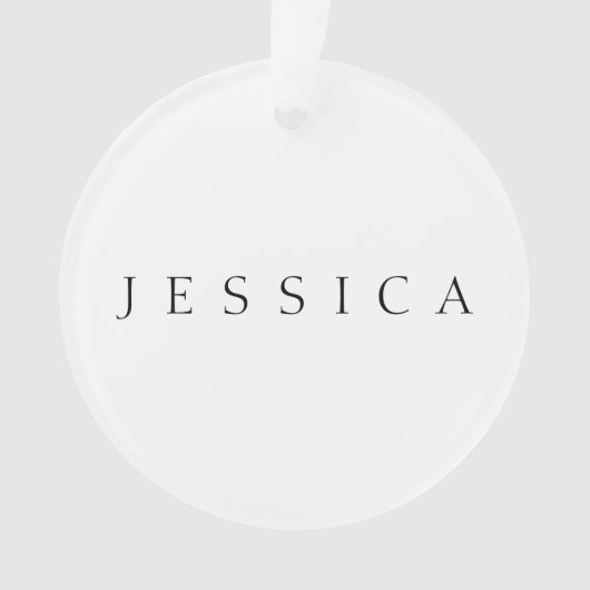 Klassieke naam (of woord) ornament (voorkant)