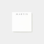 Klassieke naam (of woord) post-it® notes (Voorkant)