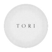 Klassieke naam (of woord) snijplank (Voorkant)