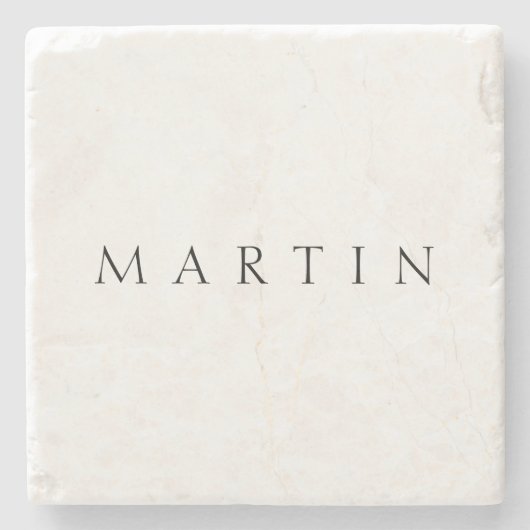 Klassieke naam (of woord) stenen onderzetter (Voorkant)