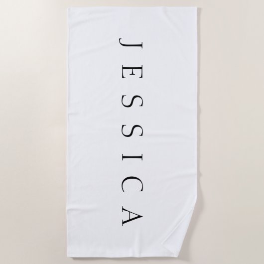 Klassieke naam (of woord) strandlaken (Voorkant)